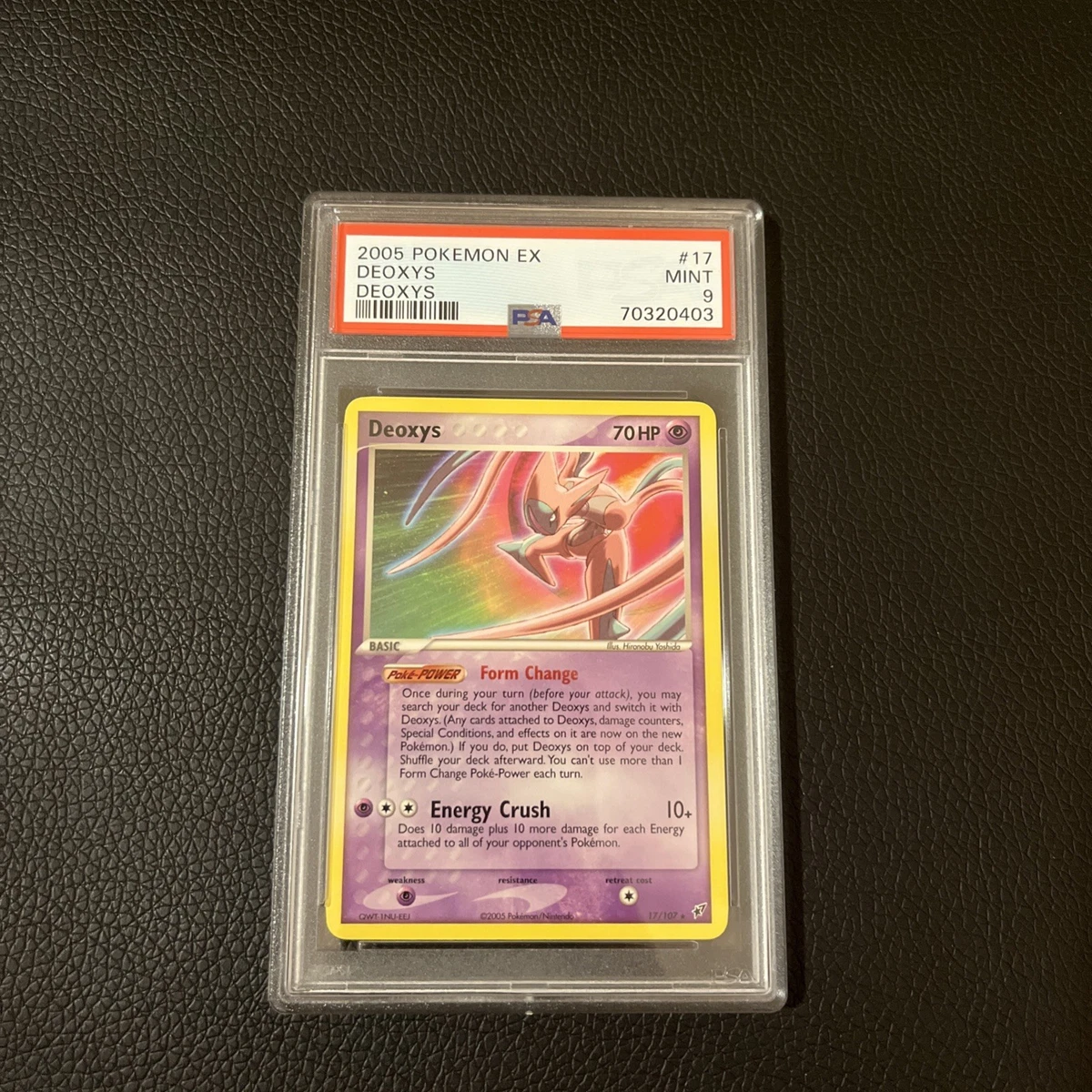 Pokémon TCG Professional Sports Authenticator (PSA) EX Deoxys