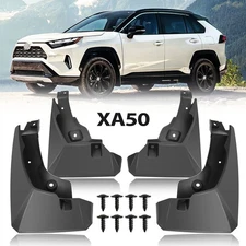 4X Mud Flaps Splash Guards Mudguards Front & Rear For RAV4 XA50 2019-2025 Molded