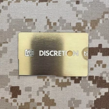 Mummert Knives Discretion Ti Cutting Card™