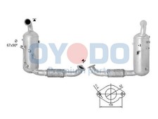 Oyodo DPF Rußpartikelfilter Dieselpartikelfilter 20N0140-OYO für FORD FOCUS 3