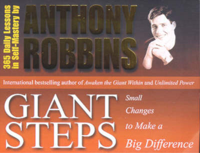 Giant Steps: Small Changes to Make a Big Difference, Anthony Robbins, Used; Very