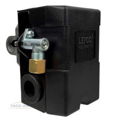 95-125 PSI Air Compressor Pressure Switch Control 4 Port 90 Degree Unloader 1/4''