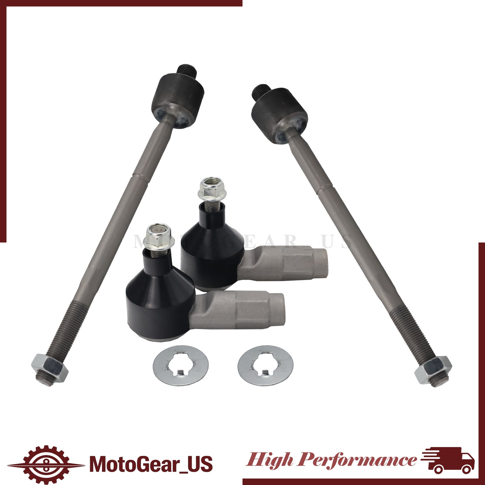 Maserati Quattroporte 2003-2012 Right Outer Inner tie rods Set