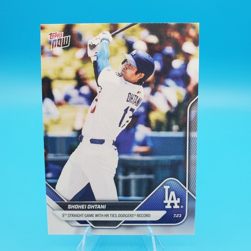 2025 MLB Topps NOW 456  SHOHEI OHTANI 5 HR IN 5 Games LA DODGERS WS Champion