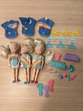 Vintage Quints Dolls Cousins Babysitters Older Girls And Accessories TYCO 90’s