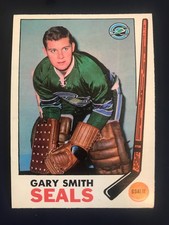 1969-70 OPC Hockey Cards - Gary Smith #78 - California Golden Seals - NRMT
