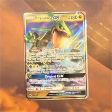 Pokémon TCG Rayquaza GX 109/168 Ultra Rare Holo Sm-Celestial Storm 180HP on eBay