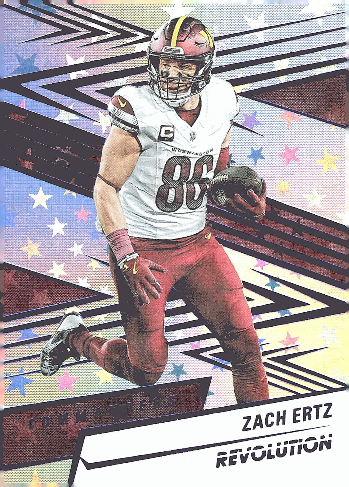 2025 Panini Revolution #184 Zach Ertz Red Astro