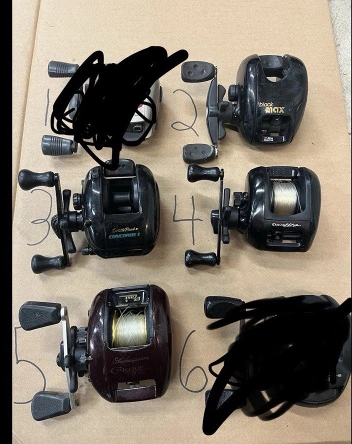 Quantum, Shakespeare, South Bend, Shimano-each