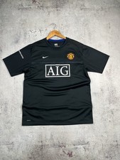 MANCHESTER UNITED 2008/2009 TRAINING SOCCER JERSEY FOOTBALL SHIRT VINTAGE NIKE