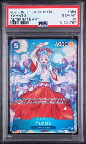Yamato (Alternate Art) graded PSA 10 for sale on eBay