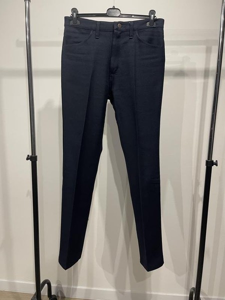 Men Wrangler Trousers Navy 31