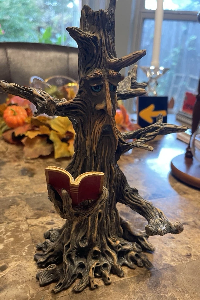 Porta incienso Tree Man Scholar con quemador de incienso y 30 conos de incienso. Foto 3 de 4