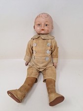 Vintage Horsman Composition  Cloth 16" Baby Doll EIH
