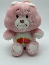 Care Bears Love a Lot Hearts Kenner Pink Plush Stuffed Animal 13" 1983 Vintage