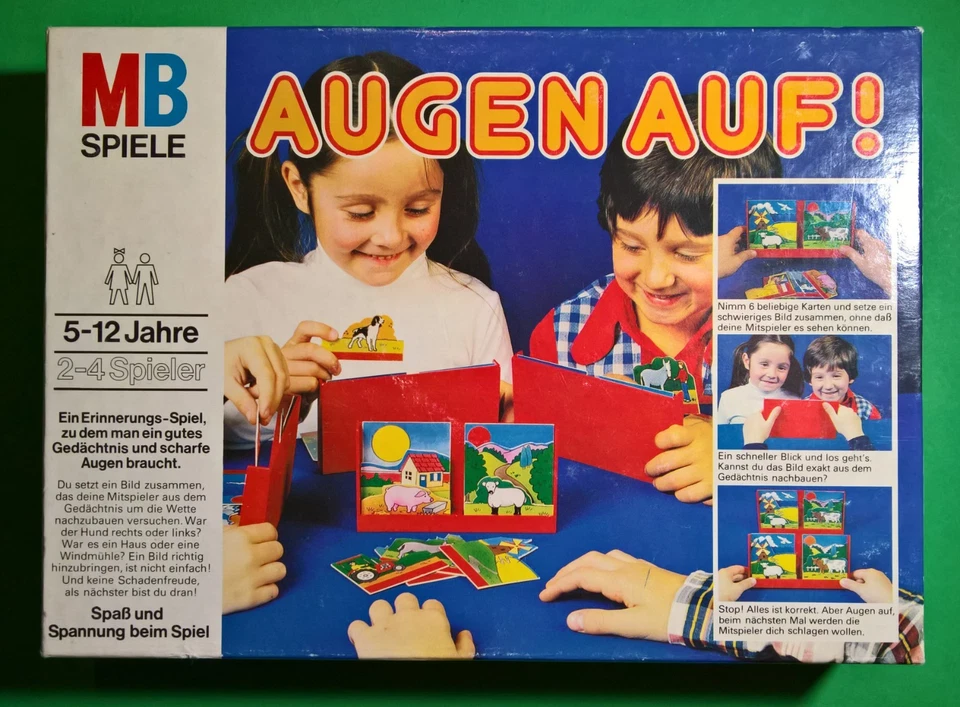 MB SPIELE  AUGEN AUF! ( Vollständig ) - Bild 1 von 4
