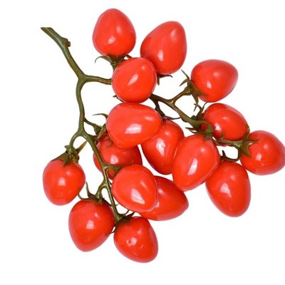 Simulated Cherry Tomatoes Bunch Foam Artificial Fruit Home Kitchen Table Deco...
