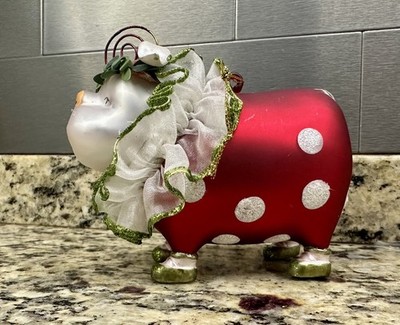 Patience Brewster Merry Bulldog Ornament
