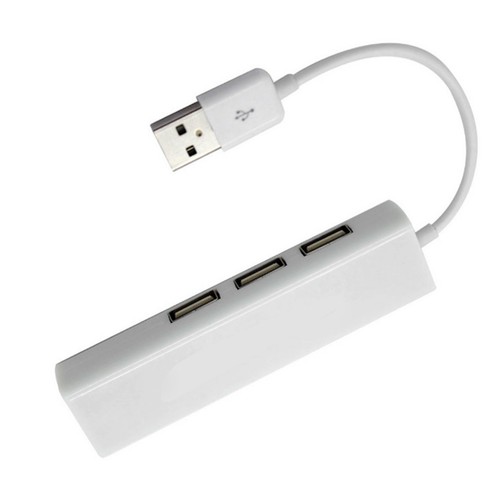 USB To RJ45 Hub 480Mbps High Speed PVC Copper Widely Compatible USB To Ether NEW - Afbeelding 7 van 12