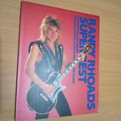 RANDY RHOADS SUPER BEST Score Band Score
