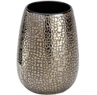 Wenko Zahnputzbecher Marrakesh, Becherhalter, Zahnputz, Keramik, Braun