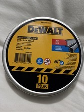 DEWALT Metal / Stainless Steel Cut-Off Wheel DWA8051T10 4.5 x 0.045 x 0.85 inch