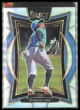 2025 Panini Select #39 Starlyn Caba Silver Prizms