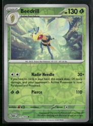 Beedrill 015/165 Reverse Holo Rare SV: Scarlet & Violet 151