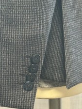 PAL ZILERI LAB Men Sport Coat Jacket Blazer MADE IN ITALY GRAY Wool 40R