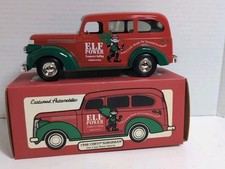 VINTAGE ERTL EASTWOOD 46' CHEVY SUBURBAN X-MAS ELF POWER DIECAST VEHICLE/BANK