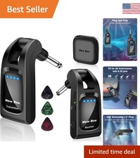 High-Performance 2.4 GHz Wireless Guitar Transmitter and Receiver for Musicians