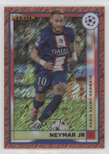 2022 Merlin UEFA Club Competitions Rose Gold Shimmer Refractor Neymar Jr 13hc