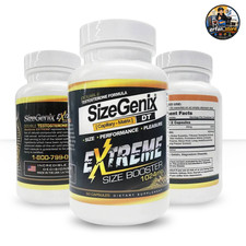 2x Sizegenix Mens Health Supplement 60 Tabs Double Testosterone Formula New 2x Sizegenix Mens Health Supplement 60 Tabs Double Testosterone Formula New