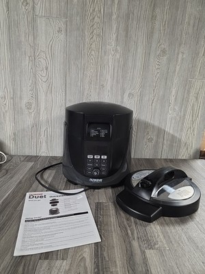 Nuwave Duet Electric Pressure Cooker & Air Fryer Combo, 450 IN 1 Slow Cooker