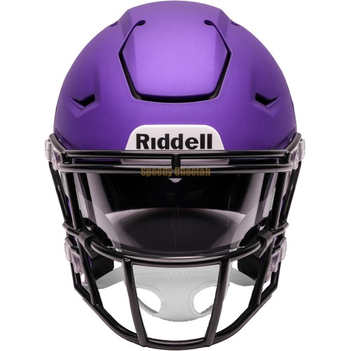 Minnesota Vikings Riddell SpeedFlex Mid-Size MIDI Football Helmet - Picture 2 of 4