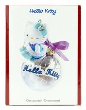 Hello Kitty NEW Carlton Cards RARE 2007 Sanrio Ornament Silver Ball Adorable