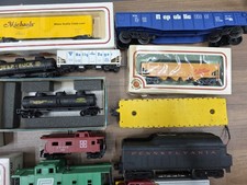 Mixed LOTS Train Carts Vintage