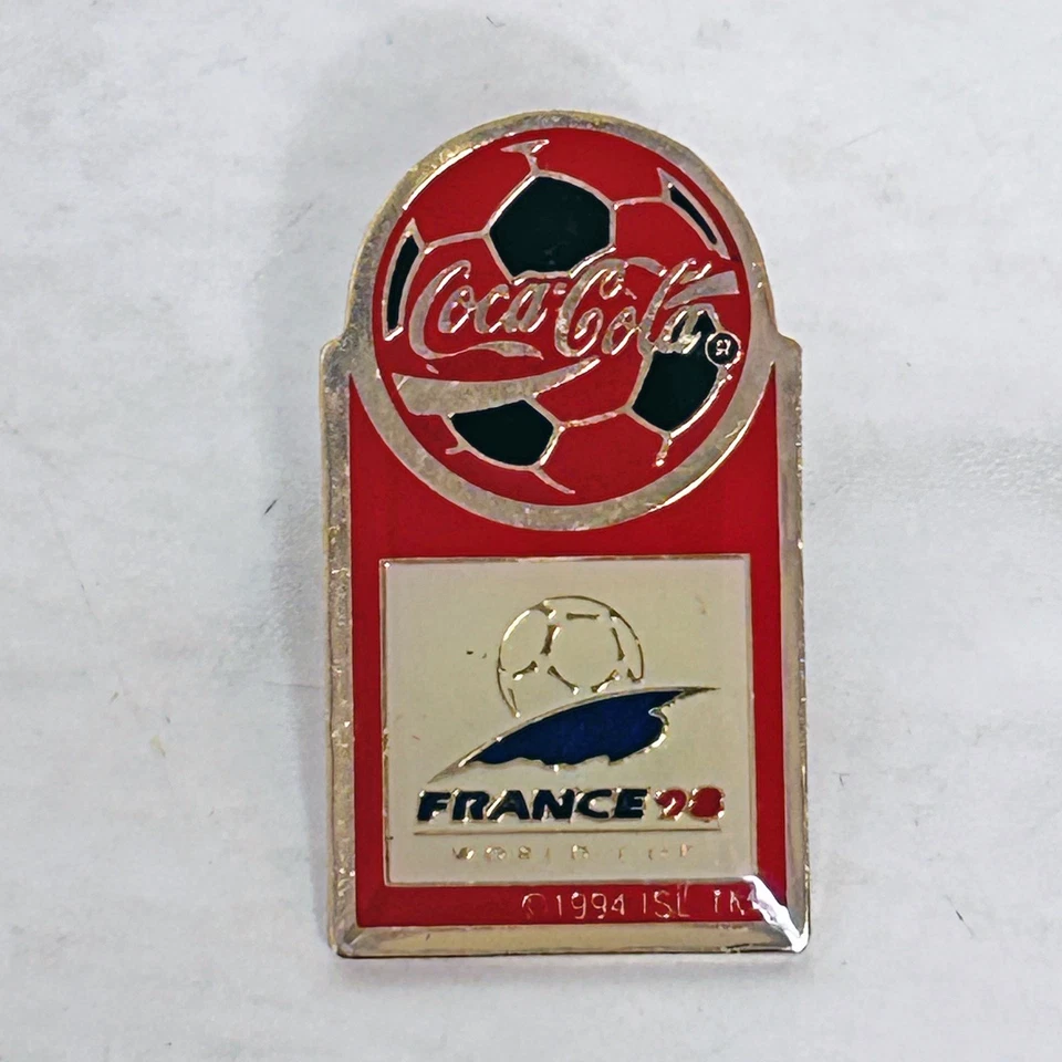 Coca Cola World Cup soccer pin, 1998 France - Image 2 of 4