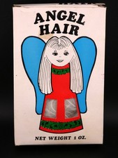 Vintage Christmas Angel Hair Union Wadding Co Made in the USA 1oz in Box