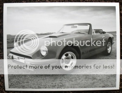 TVR S Car Black & White Press Photograph c1988-89