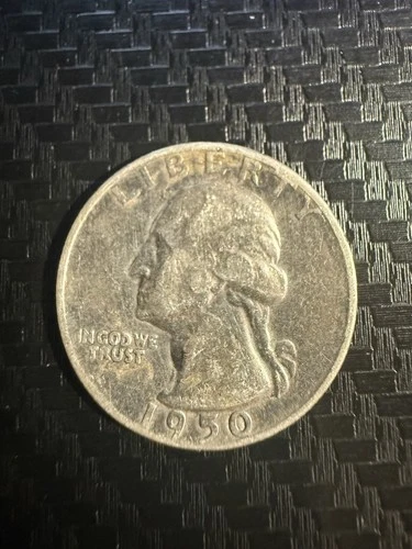 1950 S Silver Washington Quarter San Francisco