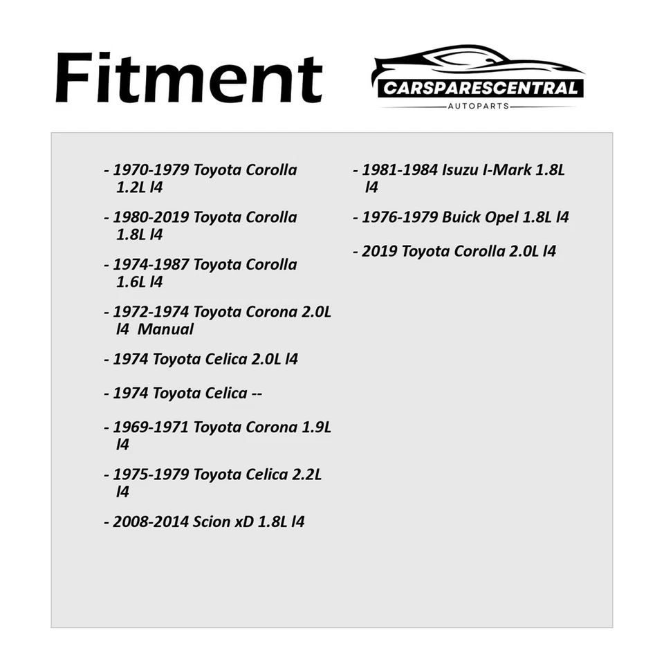 后鼓制动轮气缸 2 件 适用于丰田卡罗拉 1.6L 1974 - 1987 — 第 2/4 张图片