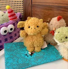 Golden Little Dragon Plush Handbag Charm Keychain Jellycat Collectible - NWT