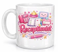 Receptionist Cute Office Front Desk Mug Gift Mug