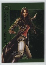 2025 Skybox Metal Universe Batman High Series Lime Green FX /175 Lady Shiva 02aj