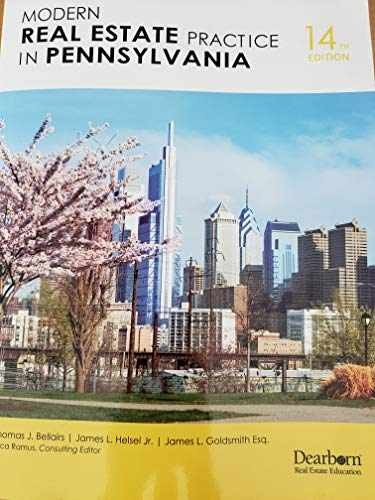 Modern Real Estate Practice in Pennsylvania - Textbook - Acceptable w