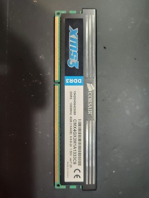 Corsair PC3-10600 4GB 1333 MHz PC3-10600 DDR3 Memory CMX4GX3M1A1333C9
