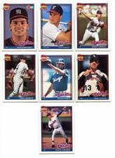 Lot Of (7) 1991 Topps Baseball Cards - Chicago White Sox