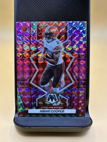 2022 Panini Mosaic - Amari Cooper #207 Camo Pink Mosaic Prizm - Bild 4 von 4