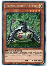 Electromagnetic Turtle - YGLD-ENA00 - Secret Rare - Limited Edition - Lightly Pl